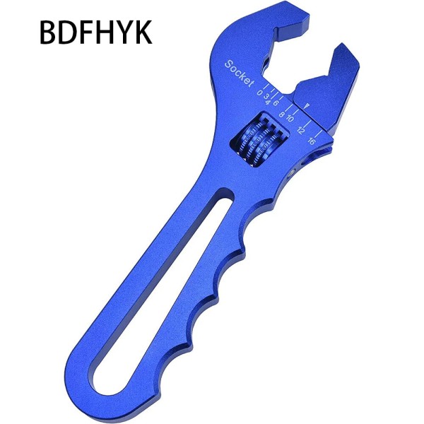 BDFHYK Adjustable Wrench Aluminum Tool Spanner 3AN-16AN for Hose End