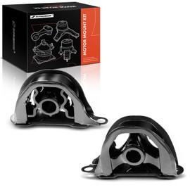 A-Premium 2PCS Front and Front Right Engine Motor Mount Set Compatible with Honda CR-V 1998-2001, Civic 1999-2000 & Acura Integra 1994-2001, Manual Transmission