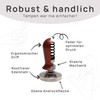NATUMO Espresso Tamper 58 mm, Pressure Regulating (15 kg /