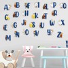 Seyal® Bauty & The Beast A-Z Alphabet Wall Sticker