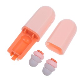 KOMBIUDA Noise Reduction Sleeping Earplugs Sound Blocking Ear Plugs for Study Work and Travel Comfortable and Reusable Replacement Box