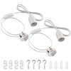 DiCUNO E27 Lampholder, Pendant Light Ceiling Lighting Fitting, Suspended Pendant
