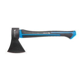 HÖGERT TECHNIK Axes 600 g with Fibreglass Handle – Universal Axe for splitting and chopping, Ergonomic Non-Slip Handle, Hardened Axe Blade 47-55 HRC, Handle Made of HDL Fibreglass Manufactured