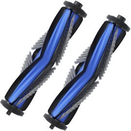 2 Pack Main Brush Replacement Parts Compatible with Ecovacs Deebot X11 Omni-Cyclone, X9, X9 Pro Omni, T50 Max Robot Vacuum Cleaner, Anti-Tangle Roller Brush, Multi-Surface Rubber Brush Accessories