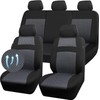 CAR PASS - Fundas de Asiento de Coche Solo para