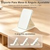 Espejo Portátil Plegable Set 4 Piel Sintética para Viaje y