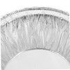 Gatuida 200Pcs Egg Tart Molds Round Foil Trays Baking Cups