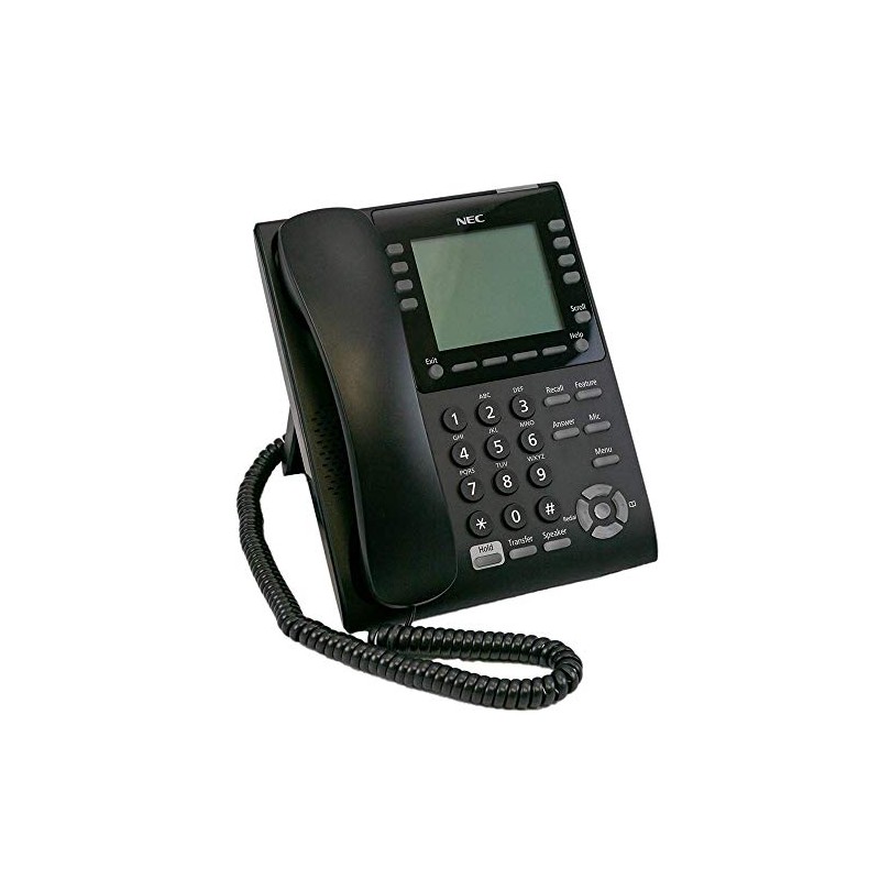 NEC ITY-8LDX-1 (BK) DT820 8-Button IP Display ENDPOINT (660031) (Renewed)