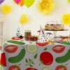 GZBJMYGS Fresh Vegetables Tablecloth Tomatoes Organic Cucumbers Dill Pickles Group
