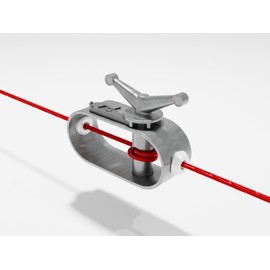 Planenfux® Wire Rope Tensioner with Steel Cable Coated 2 mm (21 m) | Strong-Hold Wire Rope Tensioner for Pool Tarpaulin, Garden Covers & Much More | Threaded Rope Tensioner Set with Tension Wire |