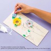 5 Piece Precision Dispenser Set, 10ml Quilling Glue Needle Bottles