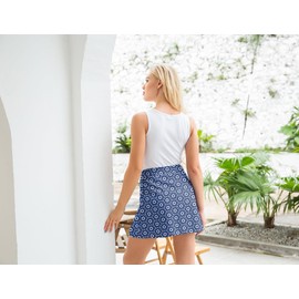 Ekouaer Skort for Women Tight Cool Summer Gym Skirts with Boyshort Running Golf Tennis Must Have