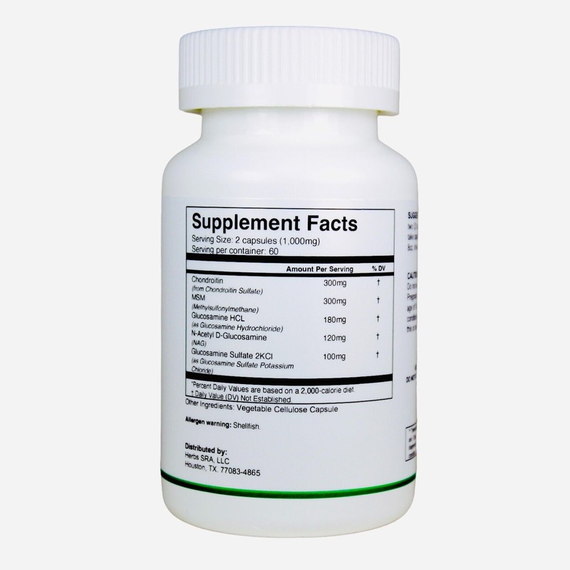 NutriConcentra Lubrication, Reduce Joint Friction, Healthy Ligaments, 120 capsules, 750