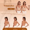 Low Back Bra for Women-Seamless Invisiable Backless Bras-Lightly Lined No