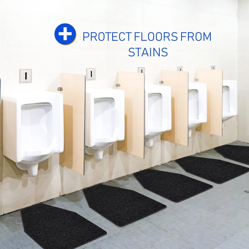 Nuanchu 50 Pack Urinal Mats for Men, Non-Slip Urinal Floor