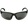 Sport Wrap Bifocal Sunglasses - Outdoor Reading/Activity Sunglasses (Black, 2.25
