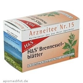 H&S 2286035 Nettle Leaf Tea Filter Bag Pack of 20