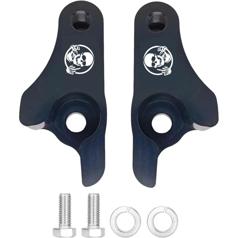 VPZMT 2 Inch Lowering Blocks Kit Fits for 2002-2025 Harley