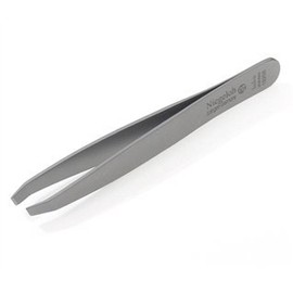 Stainless Steel Toplnox Oblique Tweezers. Made by Niegeloh in Solingen, Germany