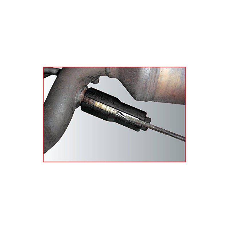 KS Tools 150.2128 Lambda sensor socket, 22mm, extra deep