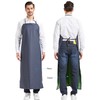 Nanxson Men's Women's Waterproof Apron Thickened PVC Work Apron Meat