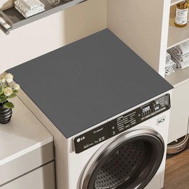 Washing Machine Cover 60 x 60 cm, Universal Washing Machine Cover, Non-Slip Washing Machine Cover, Non-Slip Washing Machine Mat, Dust Cover for Washing Machine, Dryer, Lid Protector
