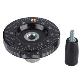 Milling Handle Hand Wheel, 63mm Hand Wheel, Solid Round Hand Wheel, Replacement for Faulty Hand Wheel for Milling Machines, Hand Wheels, Default