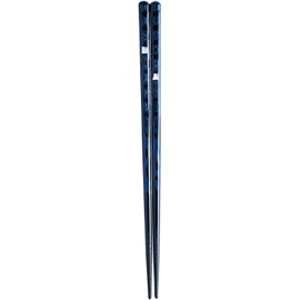 Kawai 117553 Mother of Pearl Senshin Chopsticks Navy 9.1 inches (23 cm)