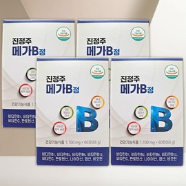 Jinju Vitamin B Mega B Tablets Test Takers Student Vitality Total 240 tablets / 진정주 비타민B 메가B정 수험생 학생 활력 총 240정