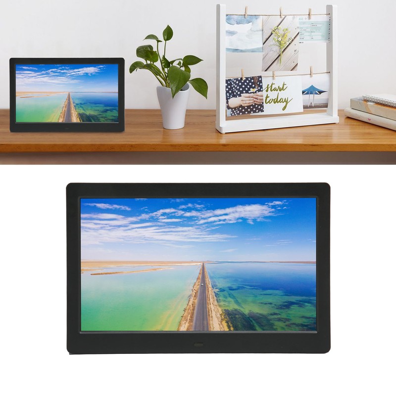 Digital Photo Frame 10 Inch Stereo Support Memory Card 2.4G