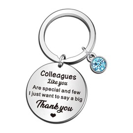 Going Away Appreciation Gifts for Coworkers Colleagues Like You Keychain for Co-Worker Leaving Farewell Gifts for Coworker Women Goodbye Thank You Gifts for Colleague