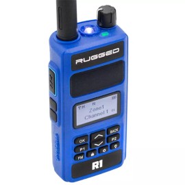 Rugged Radios R1 Business Band Digital + Analog 2 Way Handheld Radio
