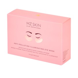 MZ Skin Anti-Pollution Illuminating Eye Mask – Detoxifying and Brightening Hydrogel Treatment for Dark Circles, Puffiness, and Tired Eyes – Pack of 5