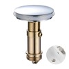 Bathroom Push Pop-Up Click Clack Plug Stopper, 38mm Push Sink
