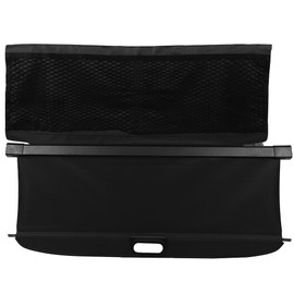 SCITOO Cargo Cover 2011-2015 Fit for Smart Fortwo Upgraded Retractable Rear Trunk Cover with Aluminum PVC&Plastic