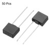 uxcell 50Pcs DIP Mounted Miniature Square Slow Blow Micro Fuse