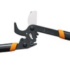 Fiskars 394801-1003 PowerGear2 Bypass Lopper, 32 Inch, Black/Orange