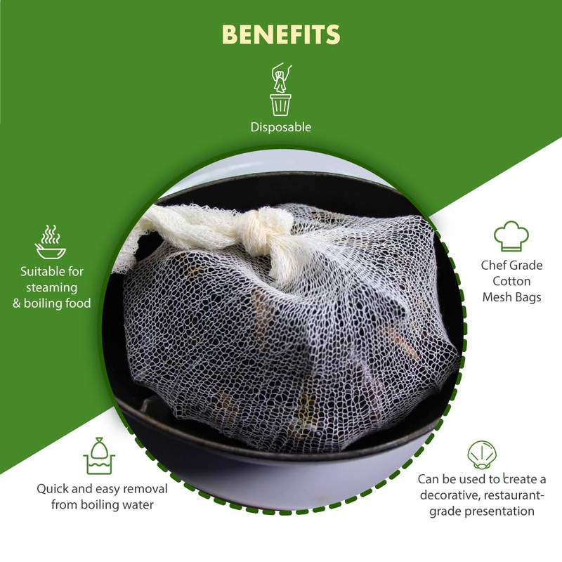 Regency Wraps Boil 'n' Wraps Steamer Bags for Safe and