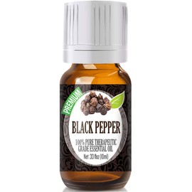 Healing Solutions 10ml Oils - Black Pepper Essential Oil - 0.33 Fluid Ounces