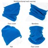 Zollen 4 Packs Neck Warmer Fleece Windproof Neck Gaiter Snood