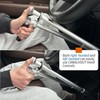 ‎OceanicEcho Handicap Driving Hand Controls for Disabled Drivers,Length Adjustable,Sil