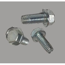 3/8"-16 x 1/2" Hex Washer Head Thread Cutting Screws Type F Zinc Plated Qty 25 HQ