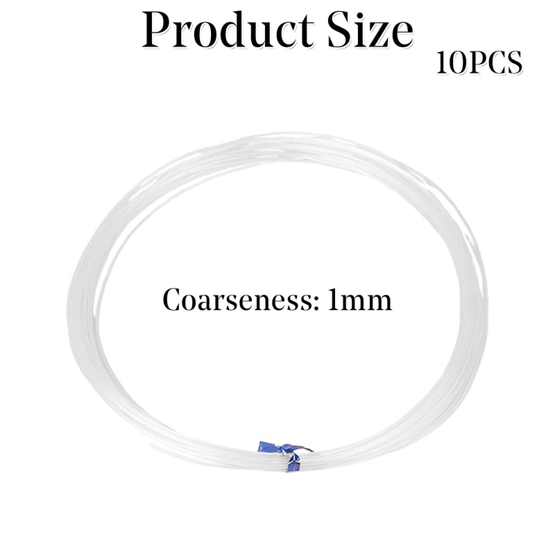 110 Meters Clear Nylon Fishing Line - 1mm Diameter Transparent
