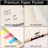 15 Pack Pocket Notebooks Bulk Small Lined PU Leather A6