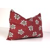 Herb Pillow "8 Herbs" 30 x 20 cm "Blume-Edelweiss" +