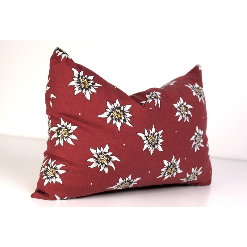 Herb Pillow "8 Herbs" 30 x 20 cm "Blume-Edelweiss" +