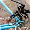 HONMEET 2pcs Adjustable Bike Disc Brake Bracket Adapters Small Bike