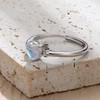 MILACOLATO 925 Sterling Silver Ring for Women Opal Ring with