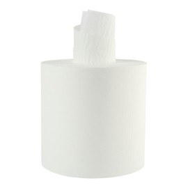 Boardwalk Bathroom Center-Pull Disposable Hand Paper Towel Roll, 2-Ply, 7.6 x 8.9, 600/Roll, 6/Carton, White