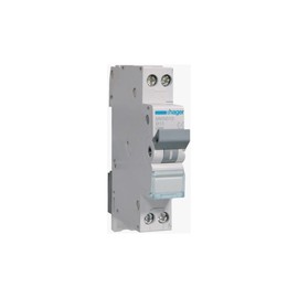 Hager MKN513 Circuit Breaker 1P+N 6kA B-13A